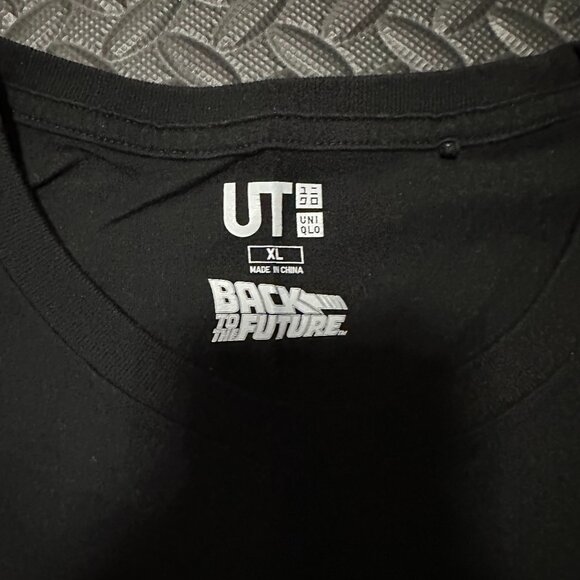 Uniqlo Back to the Future Shirt XL - Fits like Large - Picture 3 of 4